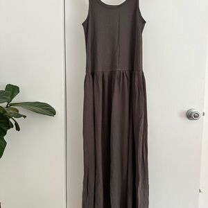 MATE The Label Organic Cotton Sleeveless Midi Dress Size S